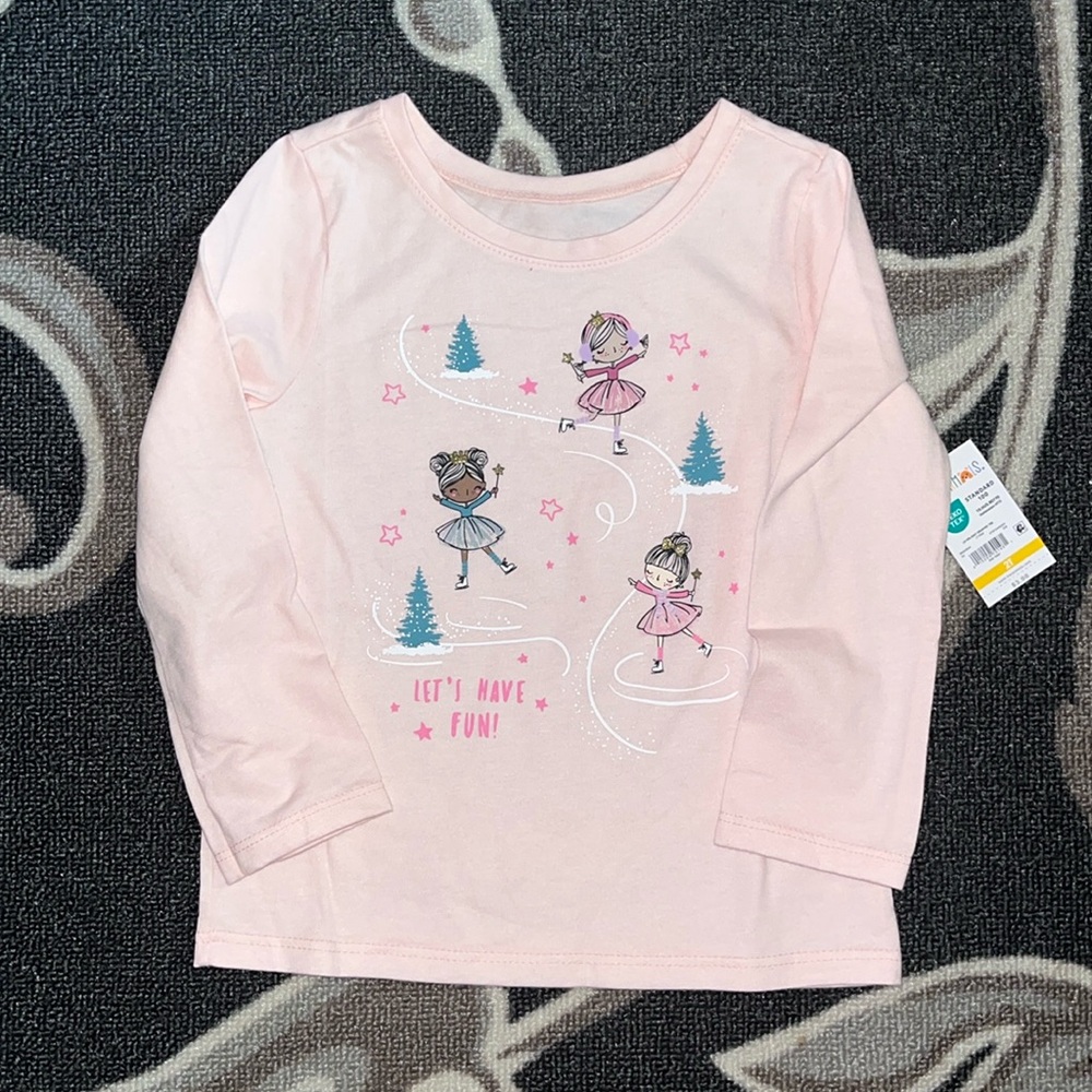 Brand New Garanimals Long Sleeve Top. Multiple Sizes.